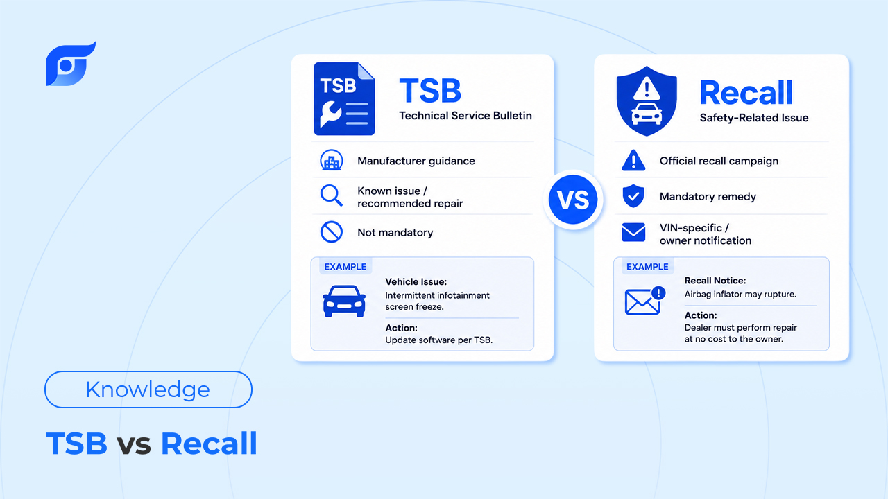 TSB vs Recall