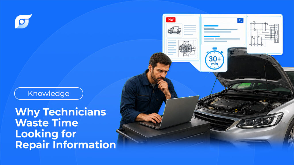 Why Technicians Waste Time Looking for Repair Information