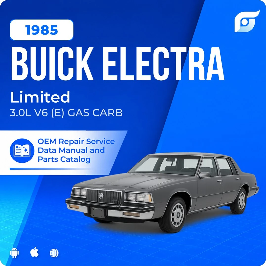 1985 Buick Electra Limited - OEM Repair Service Manual