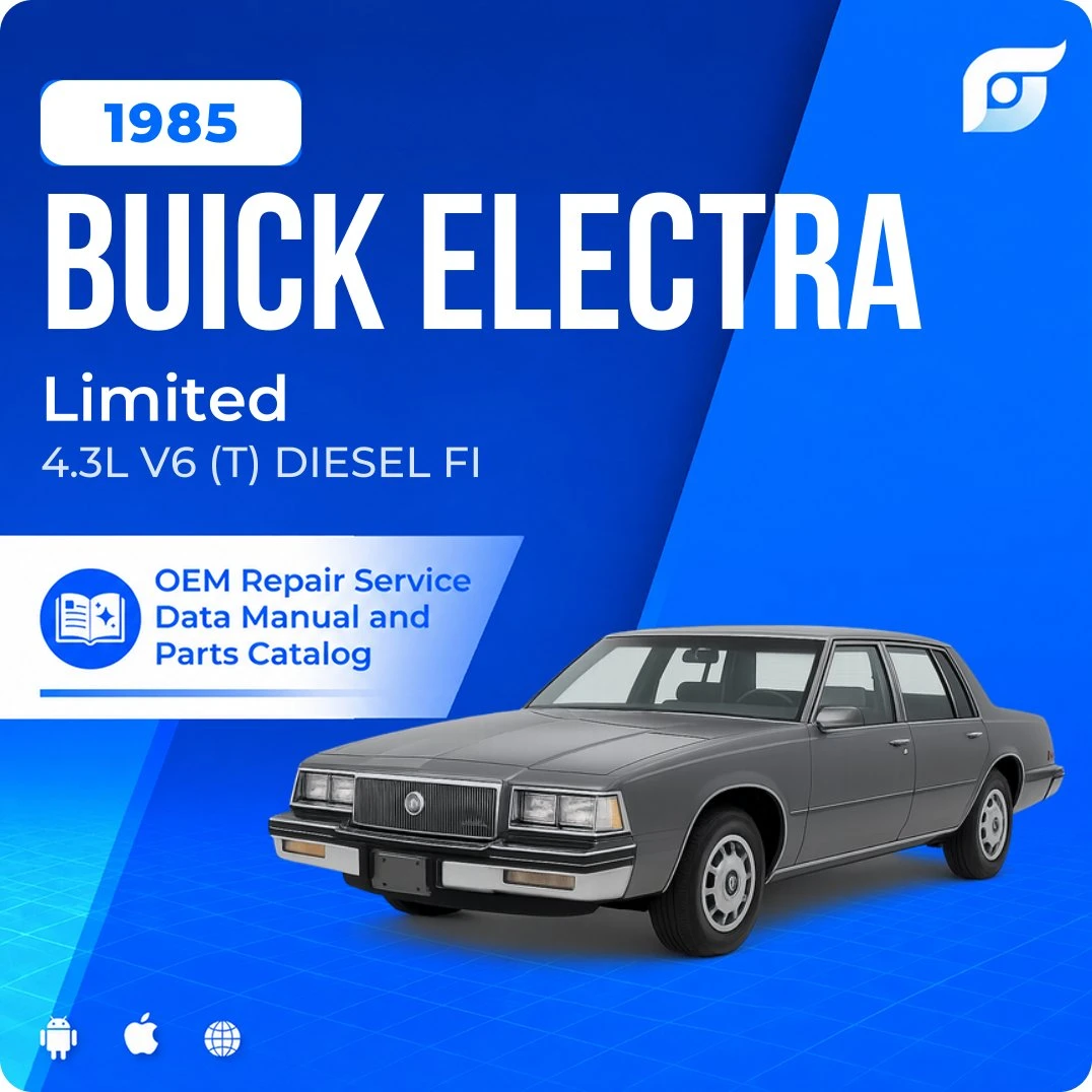 1985 Buick Electra Limited - OEM Repair Service Manual