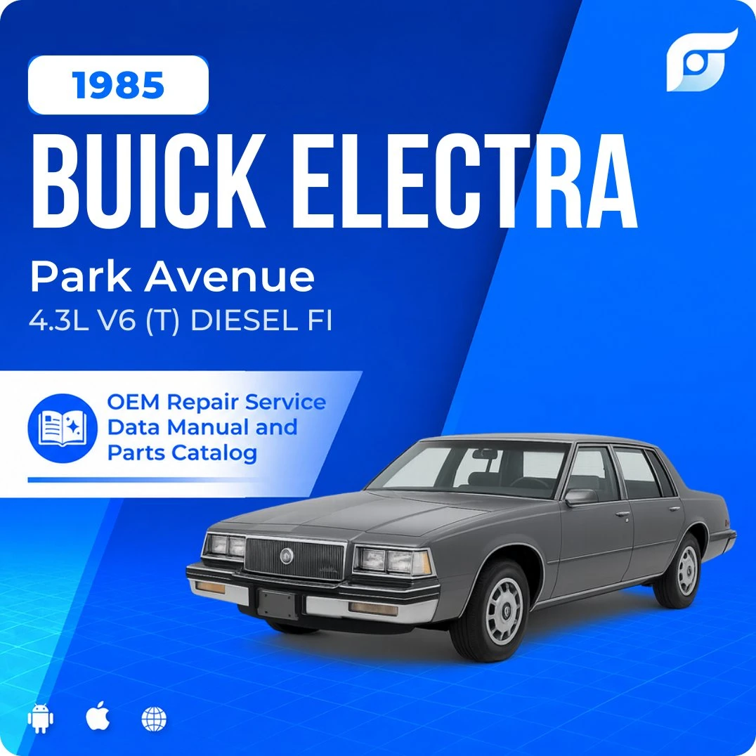 1985 Buick Electra Park Avenue - OEM Repair Service Manual