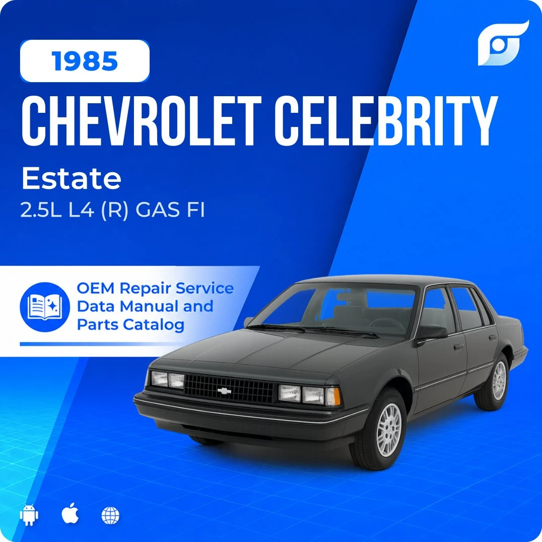1985 Chevrolet Celebrity Estate - OEM Repair Service Manual