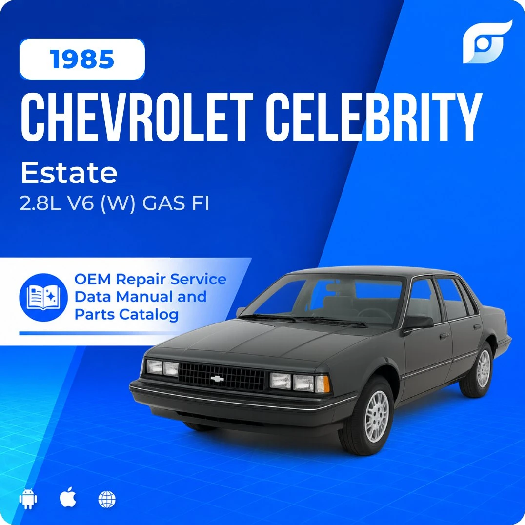 1985 Chevrolet Celebrity Estate - OEM Repair Service Manual