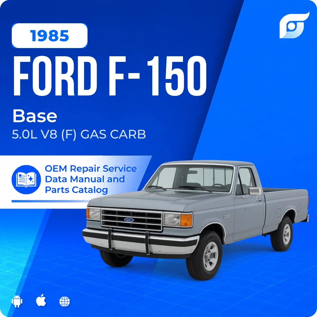 1985 Ford F-150 Base - OEM Repair Service Manual
