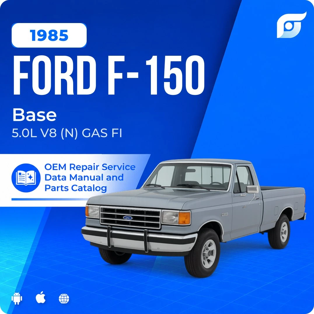 1985 Ford F-150 Base - OEM Repair Service Manual
