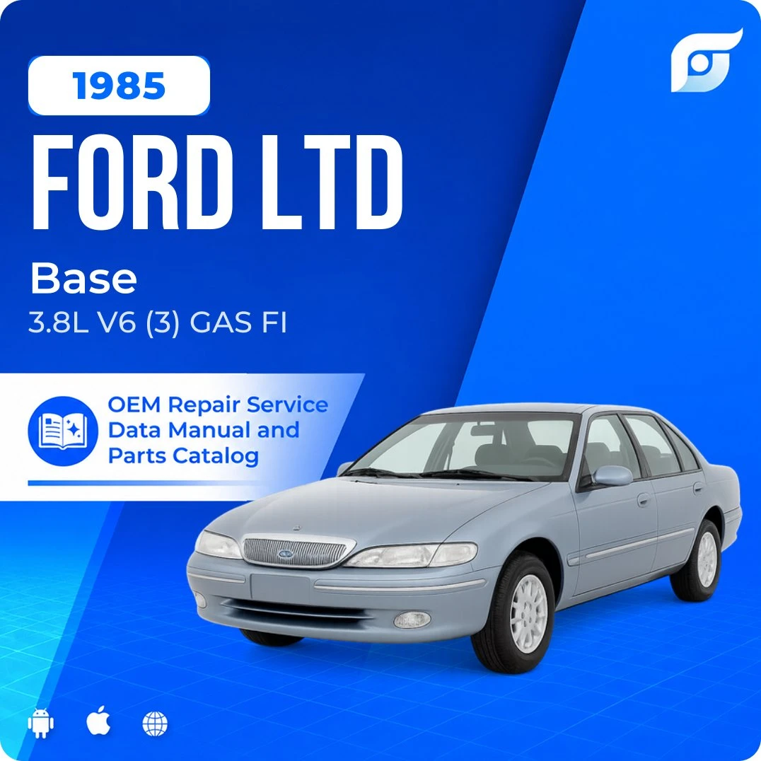 1985 Ford LTD Base - OEM Repair Service Manual