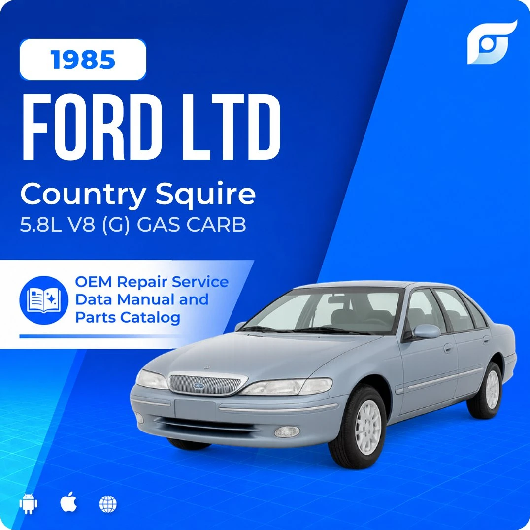 1985 Ford LTD Country Squire - OEM Repair Service Manual