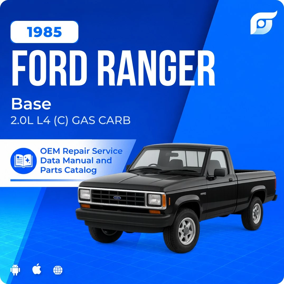 1985 Ford Ranger Base - OEM Repair Service Manual