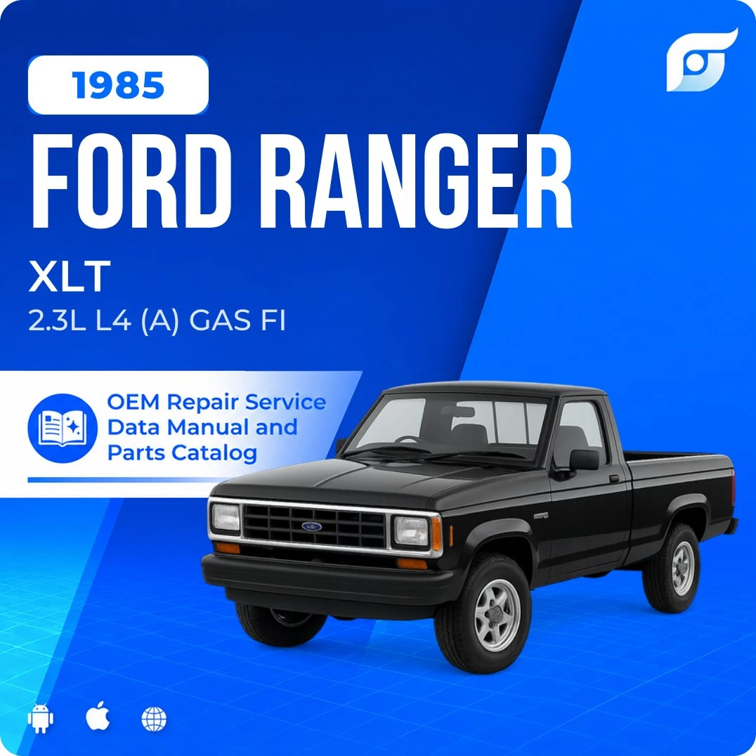 1985 Ford Ranger XLT - OEM Repair Service Manual