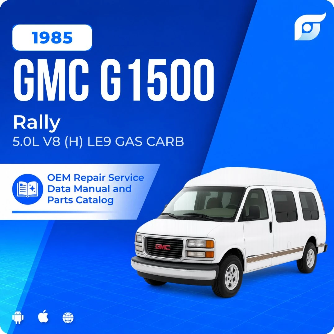1985 GMC G1500 Rally - OEM Repair Service Manual