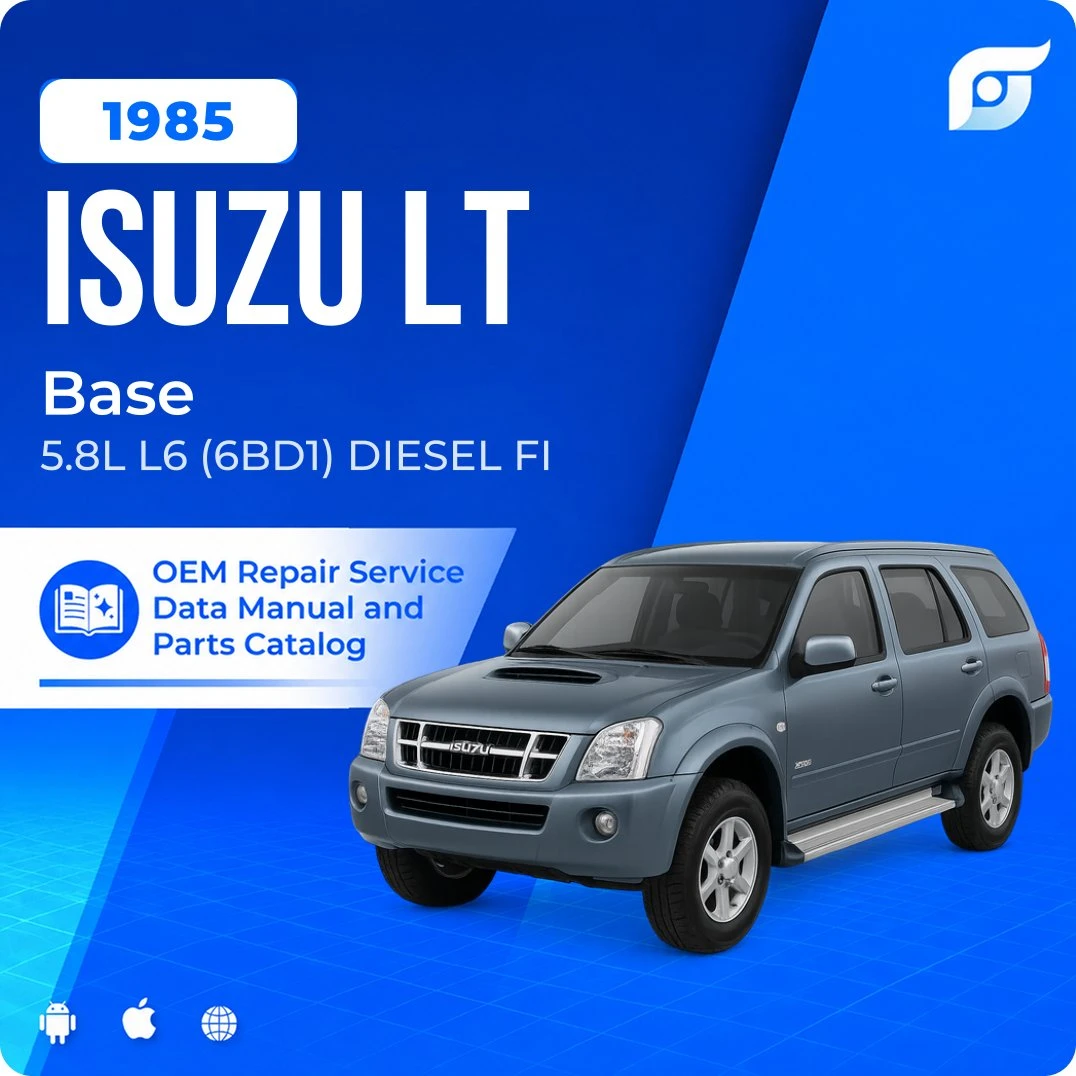 1985 Isuzu LT Base - OEM Repair Service Manual
