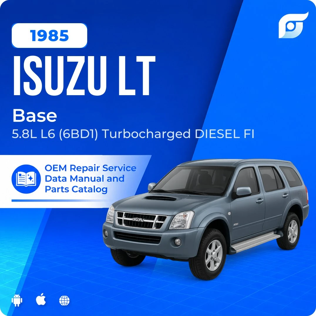 1985 Isuzu LT Base - OEM Repair Service Manual