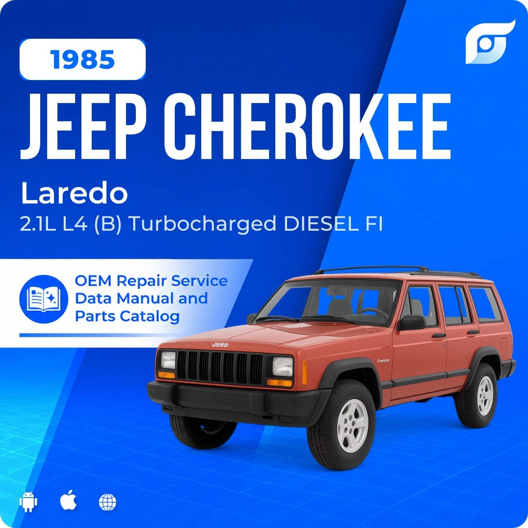 1985 Jeep Cherokee Laredo - OEM Repair Service Manual