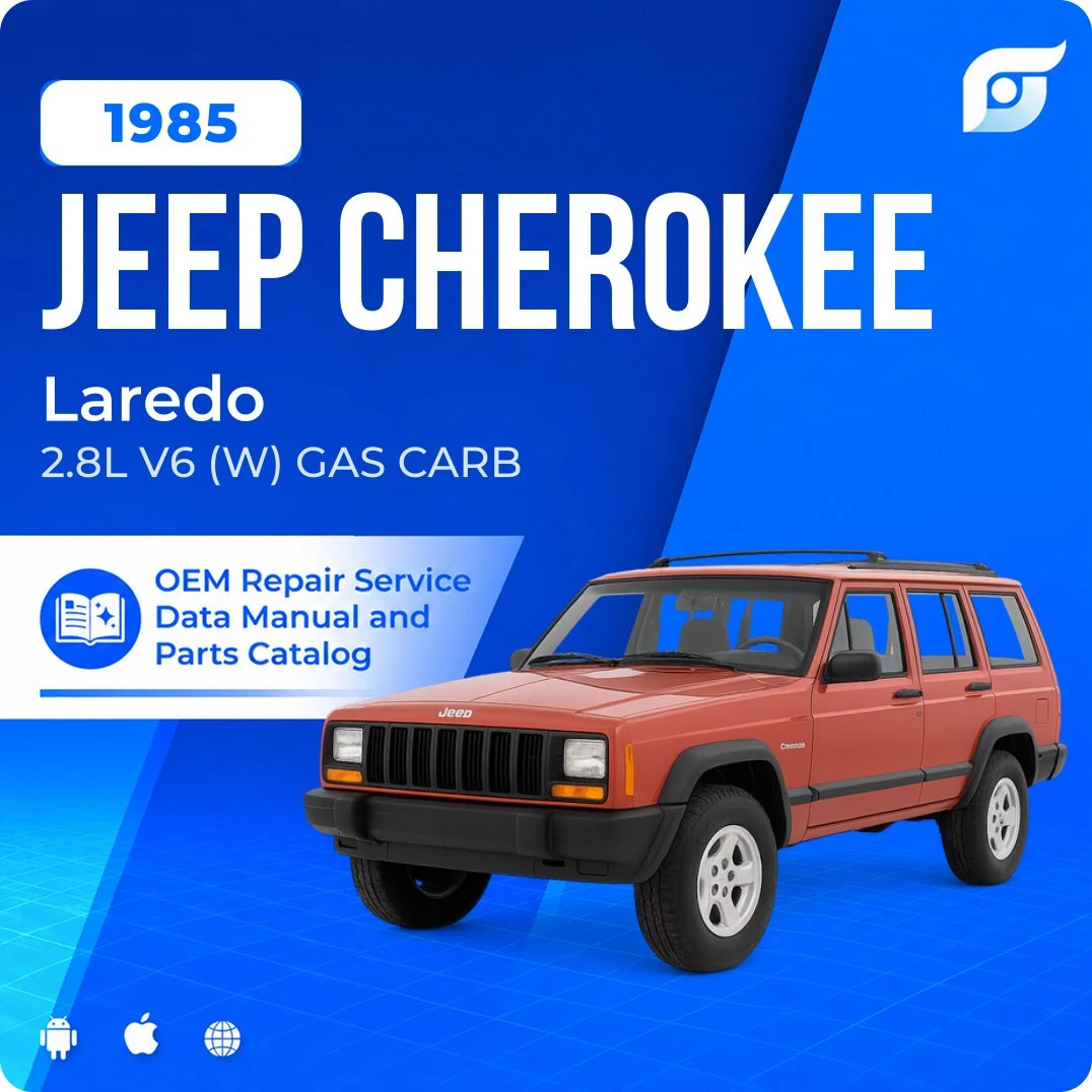 1985 Jeep Cherokee Laredo - OEM Repair Service Manual