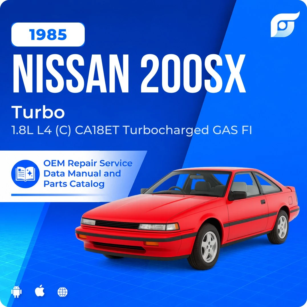 1985 Nissan 200SX Turbo - OEM Repair Service Manual