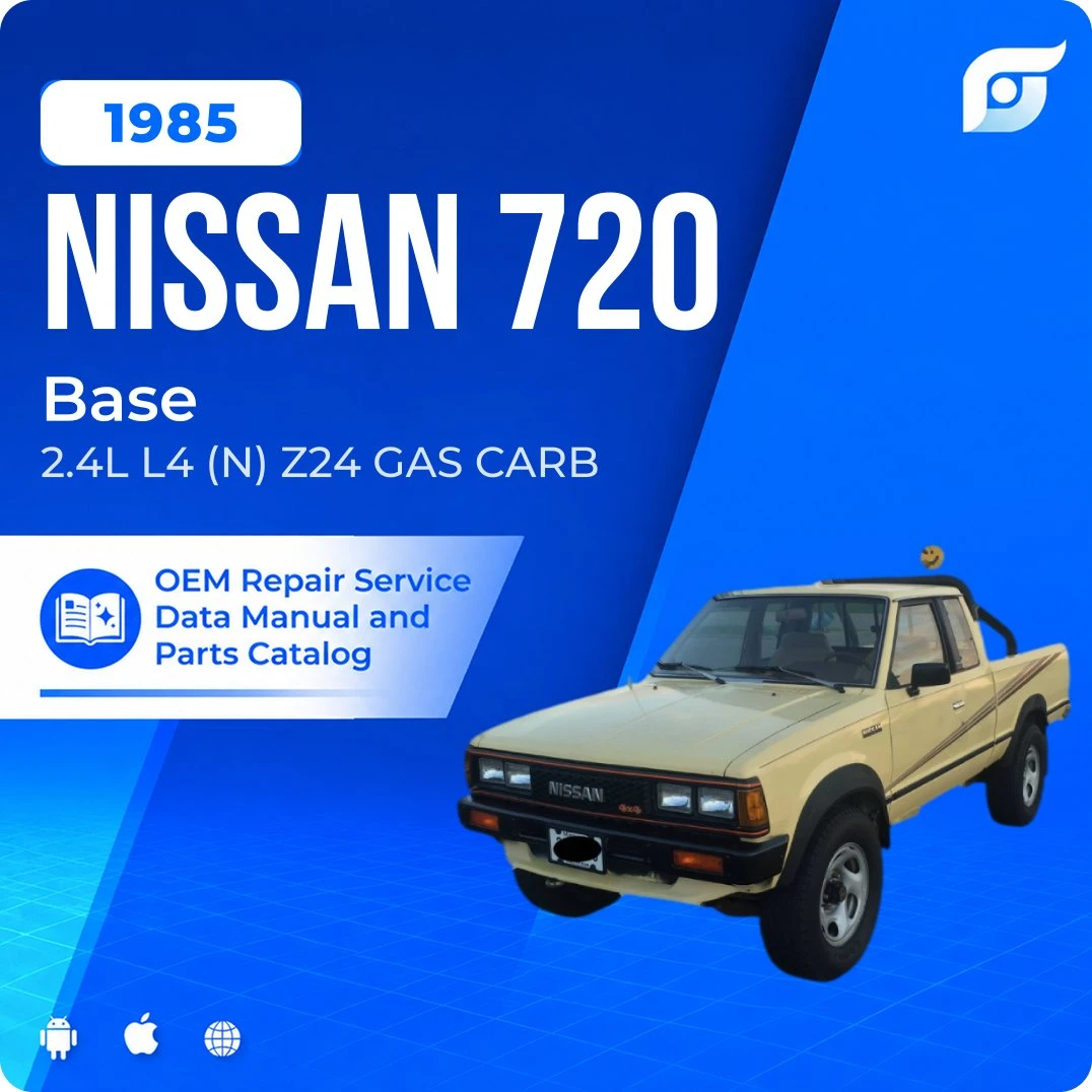 1985 Nissan 720 Base - OEM Repair Service Manual