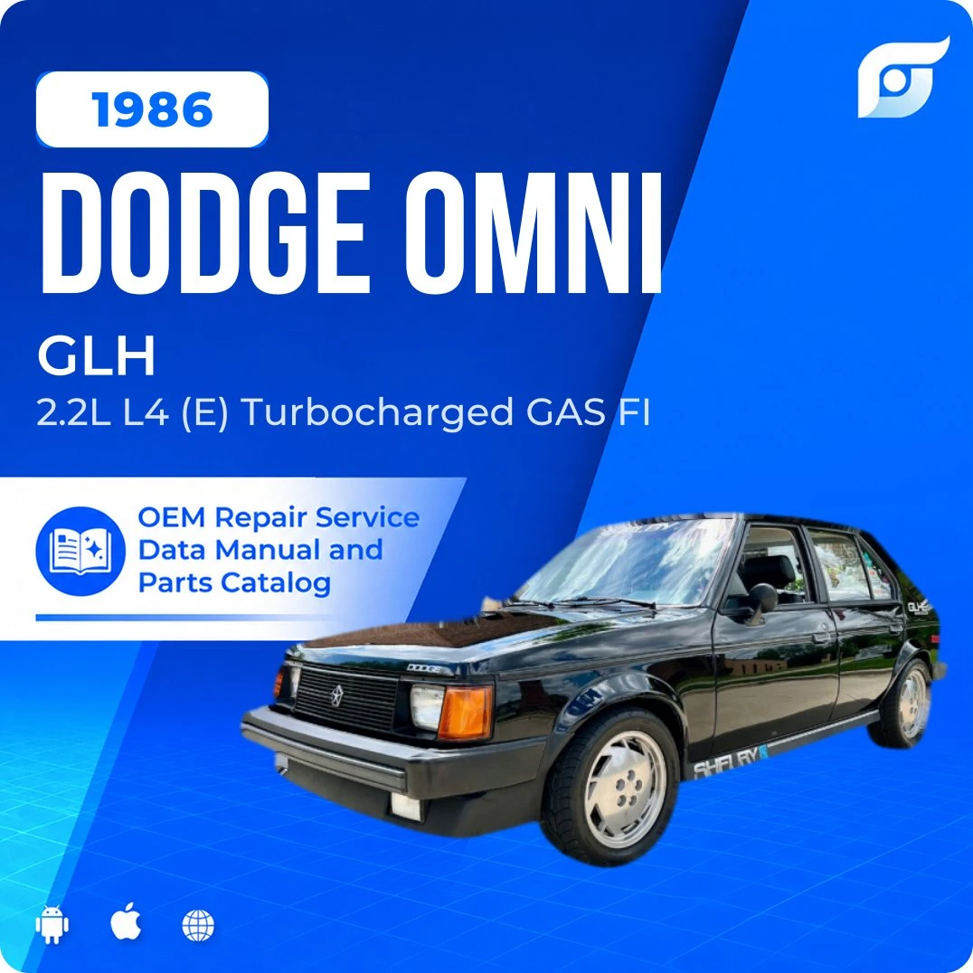 1986 Dodge Omni GLH - OEM Repair Service Manual