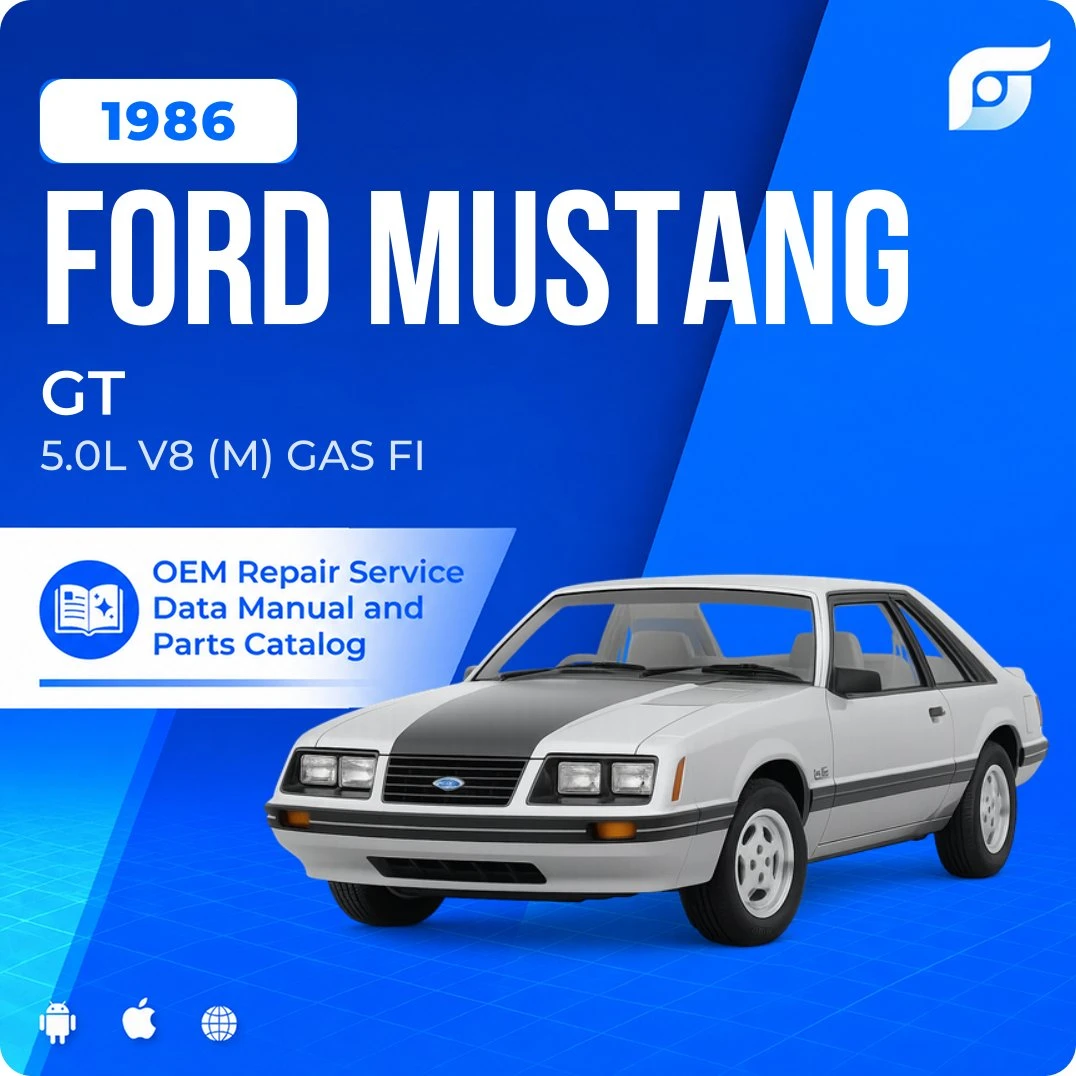 1986 Ford Mustang GT - OEM Repair Service Manual
