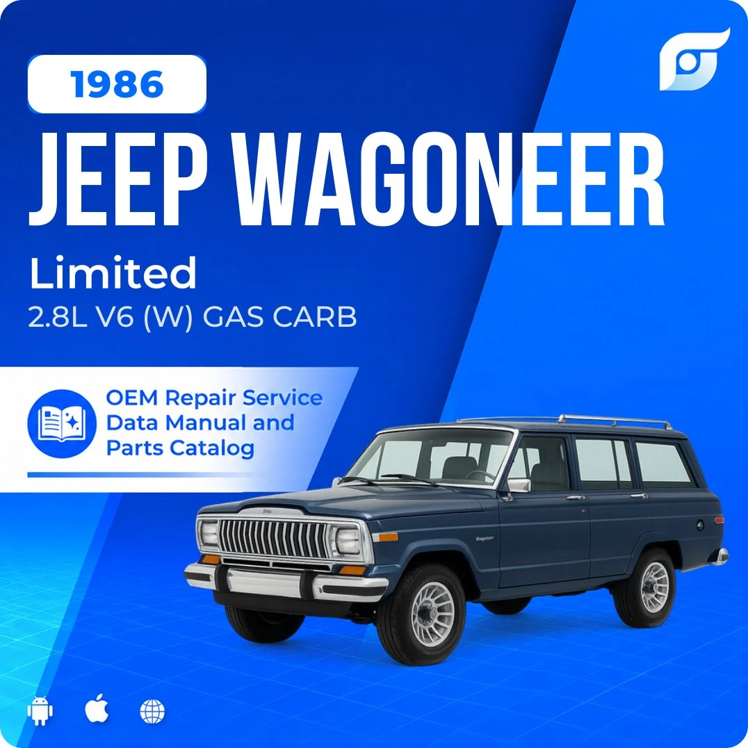 1986 Jeep Wagoneer Limited - OEM Repair Service Manual