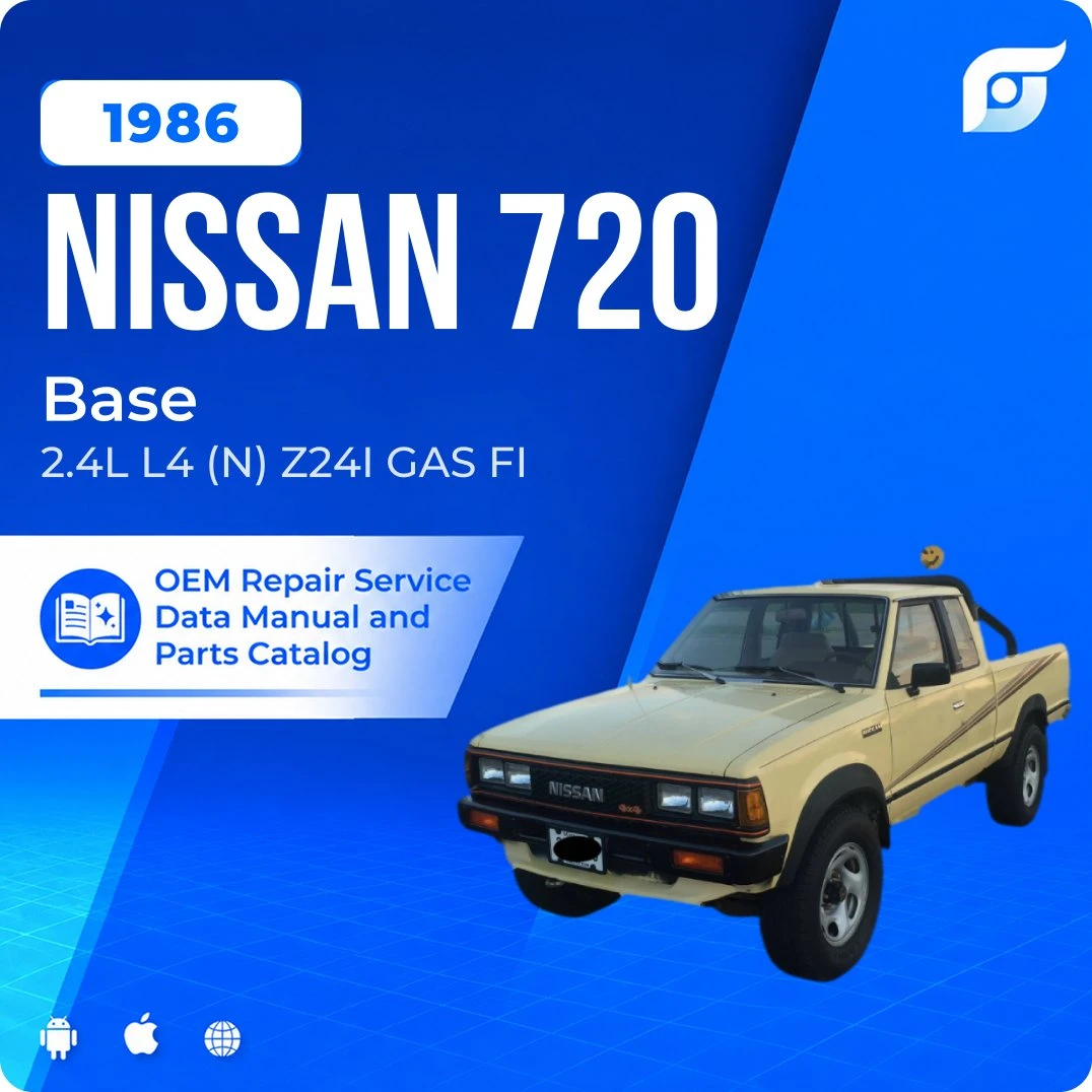 1986 Nissan 720 Base - OEM Repair Service Manual