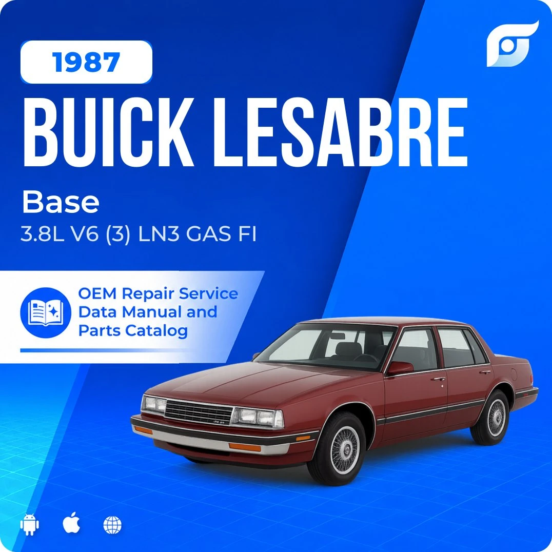 1987 Buick LeSabre Base - OEM Repair Service Manual