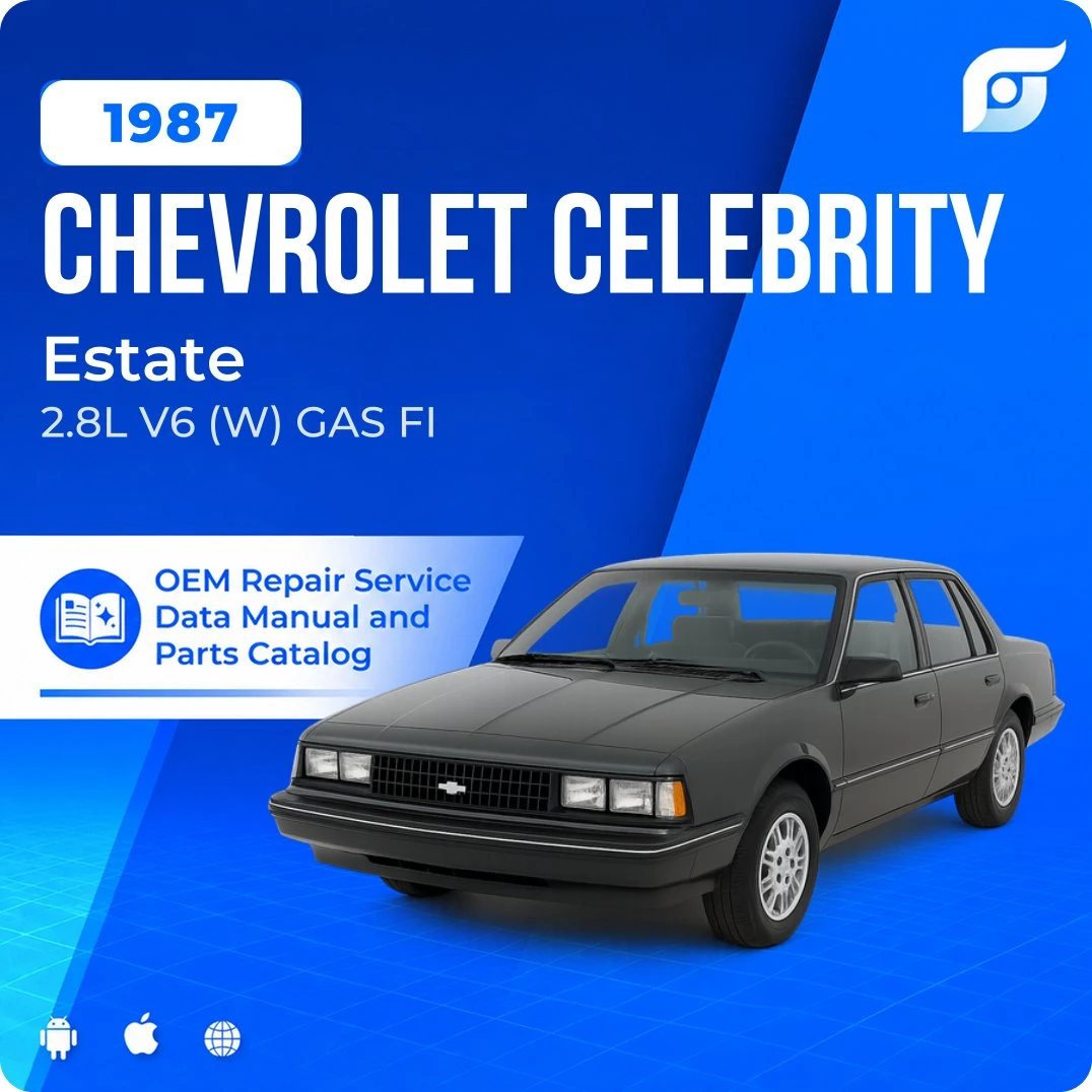 1987 Chevrolet Celebrity Estate - OEM Repair Service Manual