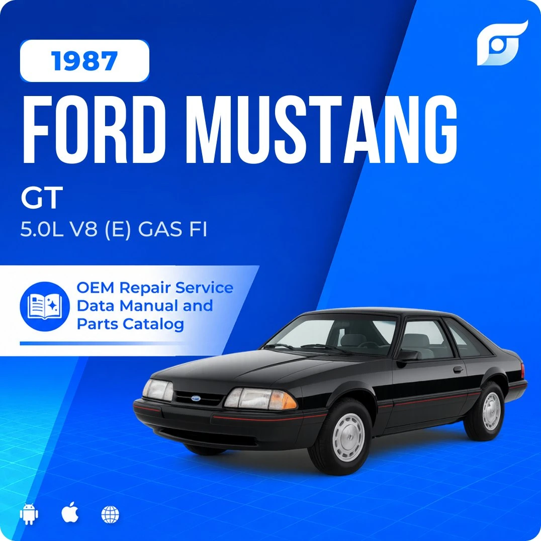 1987 Ford Mustang GT - OEM Repair Service Manual