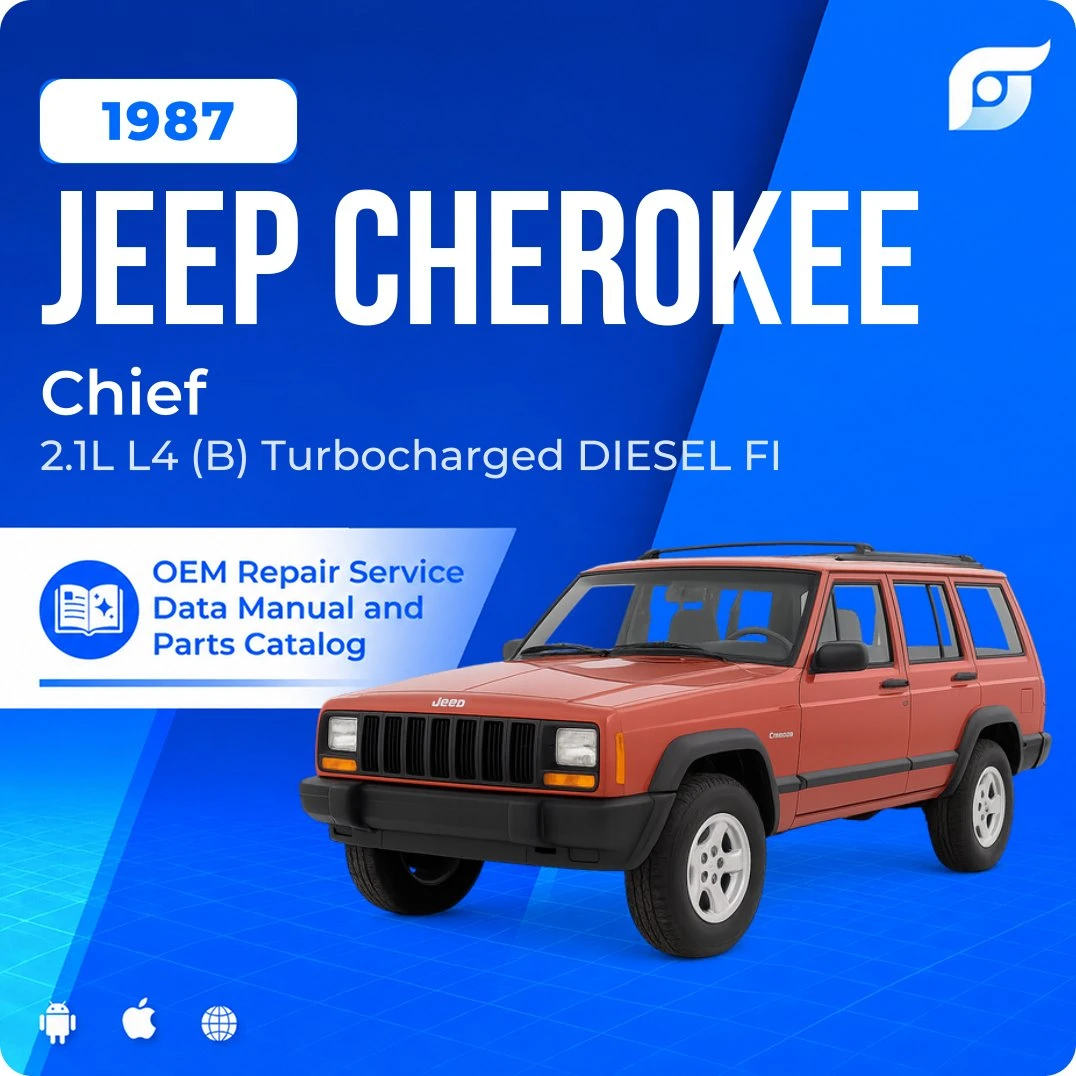 1987 Jeep Cherokee Chief - OEM Repair Service Manual