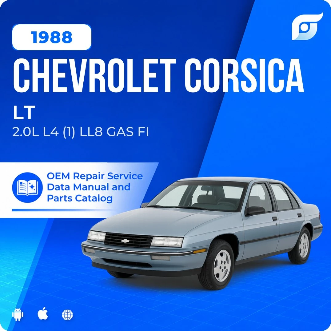 1988 Chevrolet Corsica LT - OEM Repair Service Manual