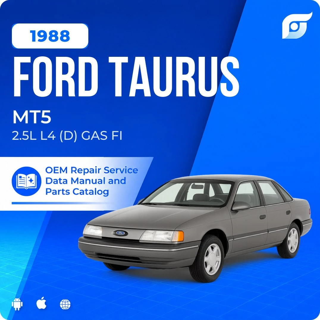 1988 Ford Taurus MT5 - OEM Repair Service Manual