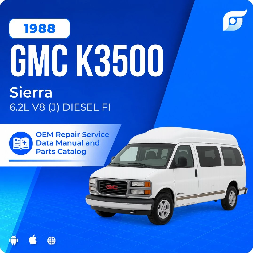 1988 GMC K3500 Sierra - OEM Repair Service Manual