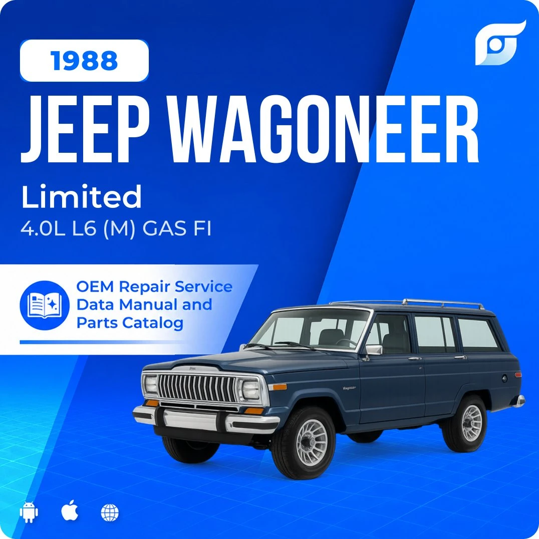 1988 Jeep Wagoneer Limited - OEM Repair Service Manual