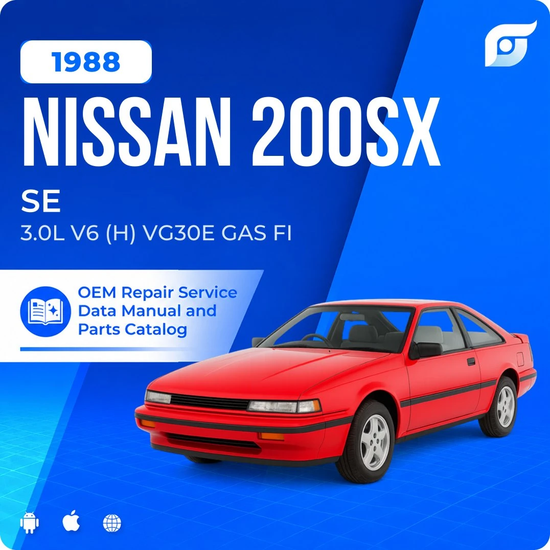 1988 Nissan 200SX SE - OEM Repair Service Manual