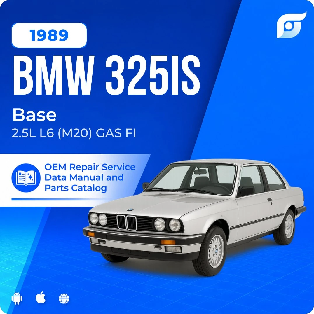 1989 BMW 325is Base - OEM Repair Service Manual