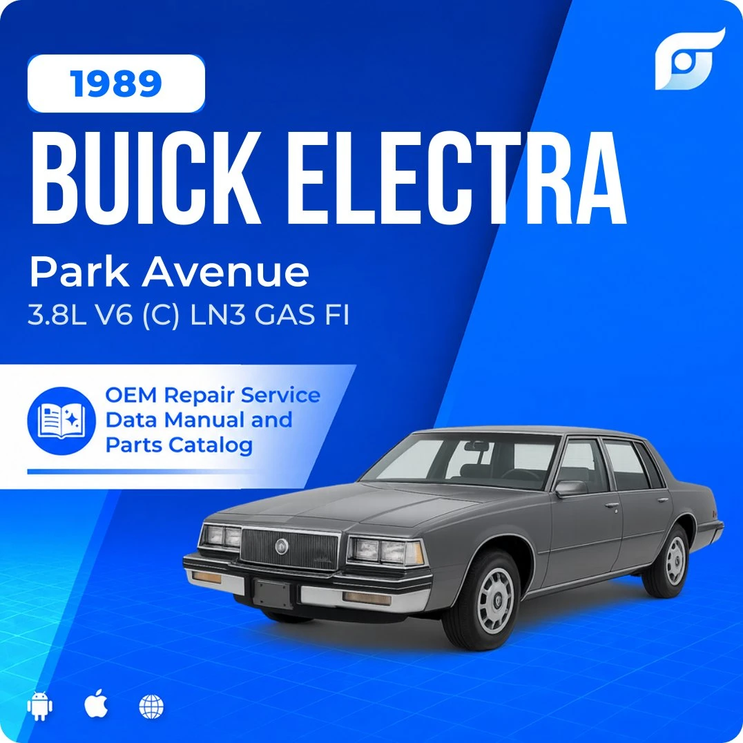 1989 Buick Electra Park Avenue - OEM Repair Service Manual