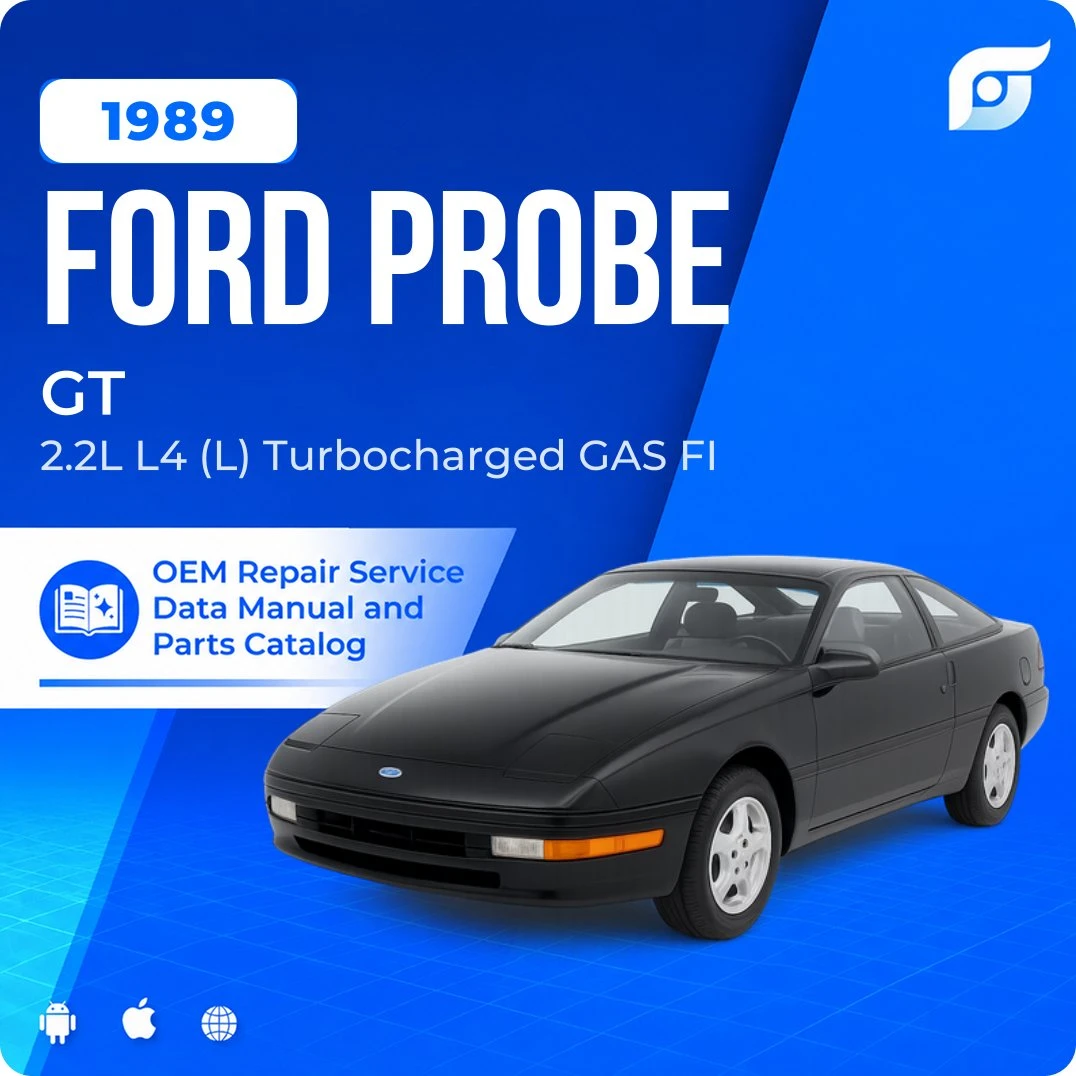 1989 Ford Probe GT - OEM Repair Service Manual