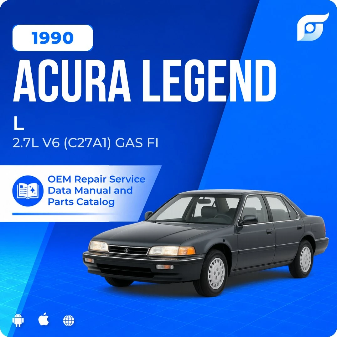 1990 Acura Legend L - OEM Repair Service Manual