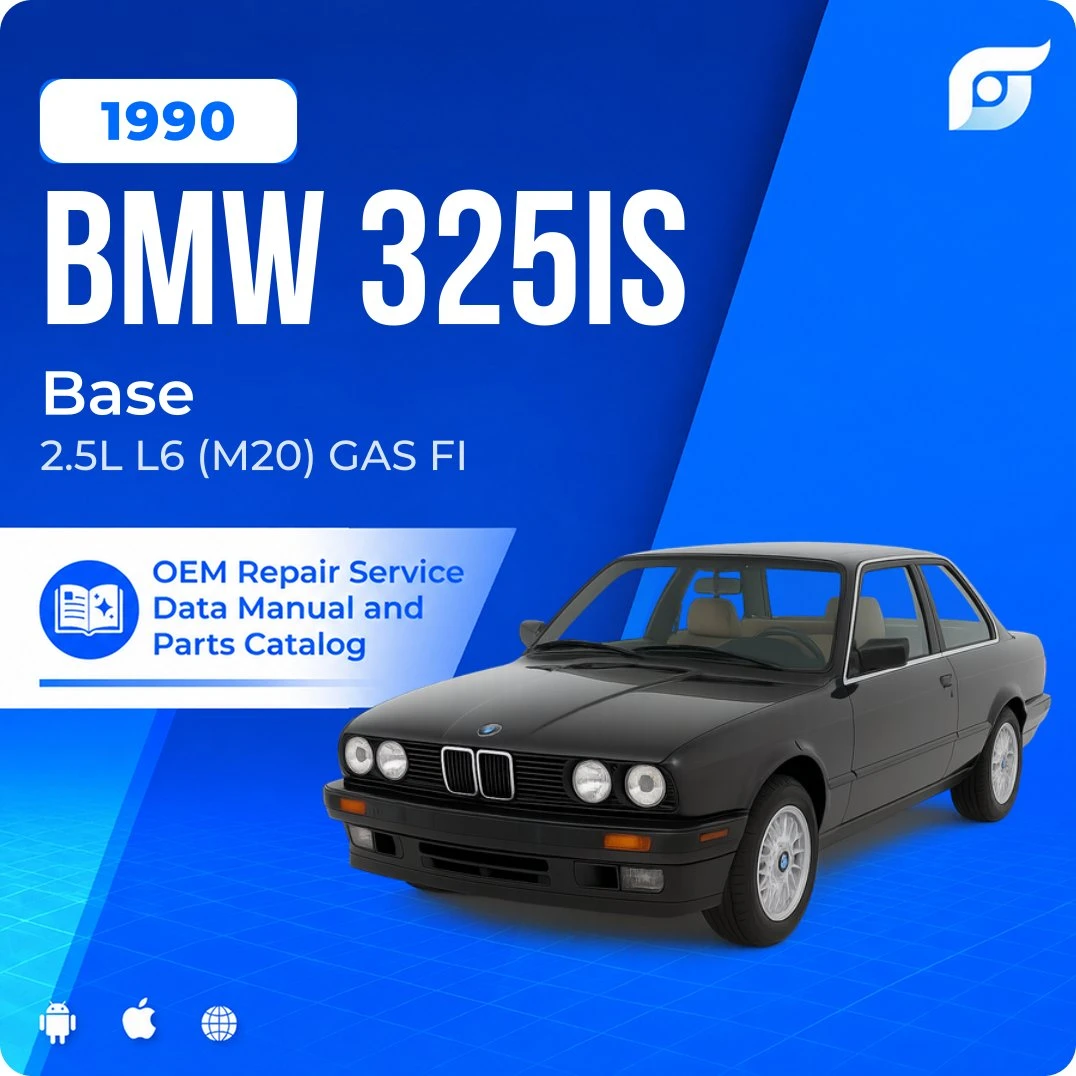 1990 BMW 325is Base - OEM Repair Service Manual