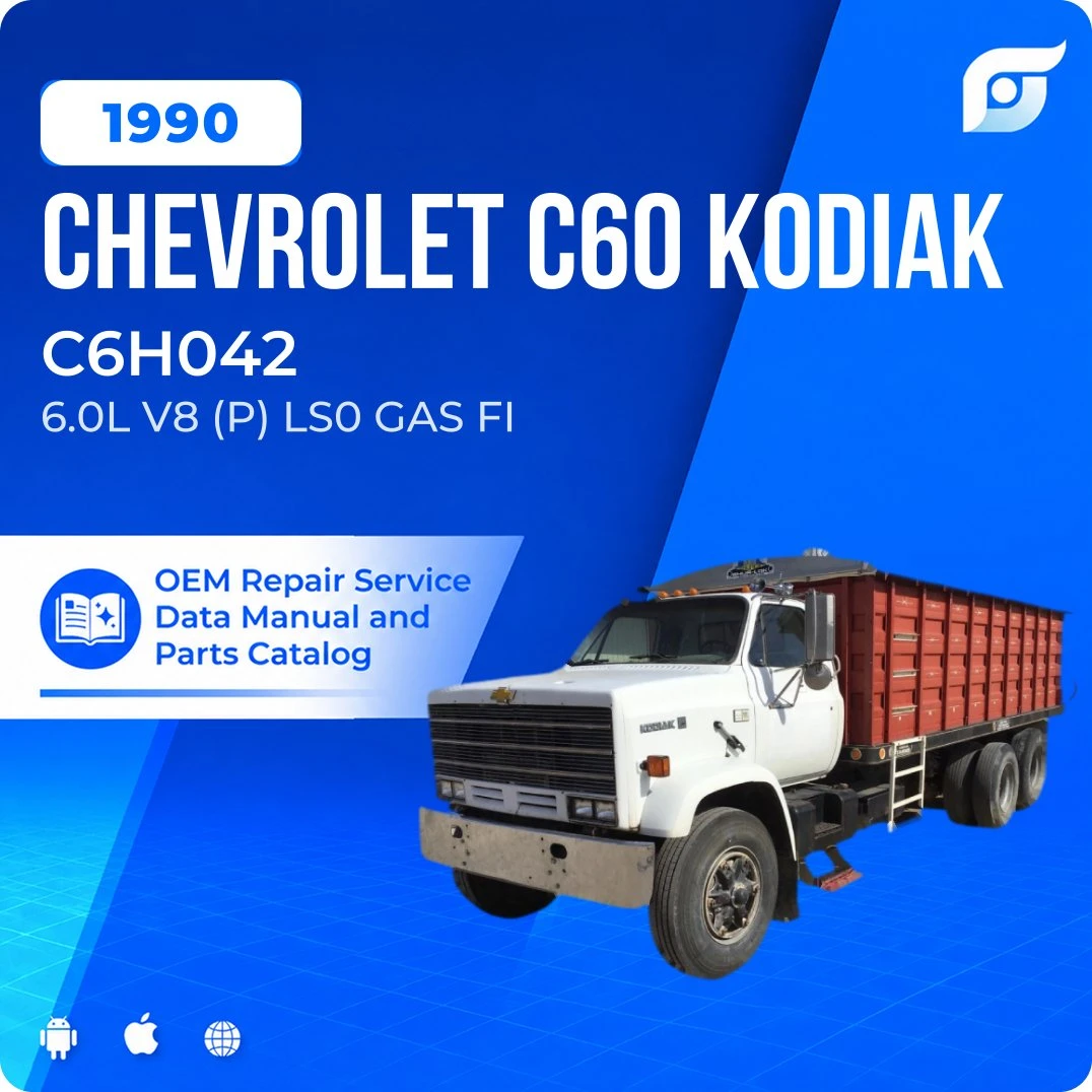 1990 Chevrolet C60 Kodiak C6H042 - OEM Repair Service Manual