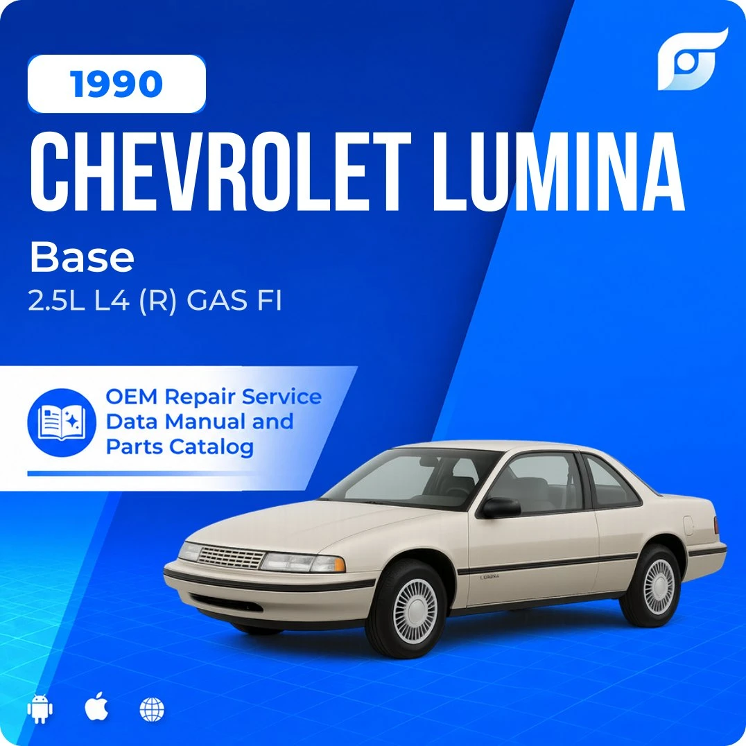 1990 Chevrolet Lumina Base - OEM Repair Service Manual