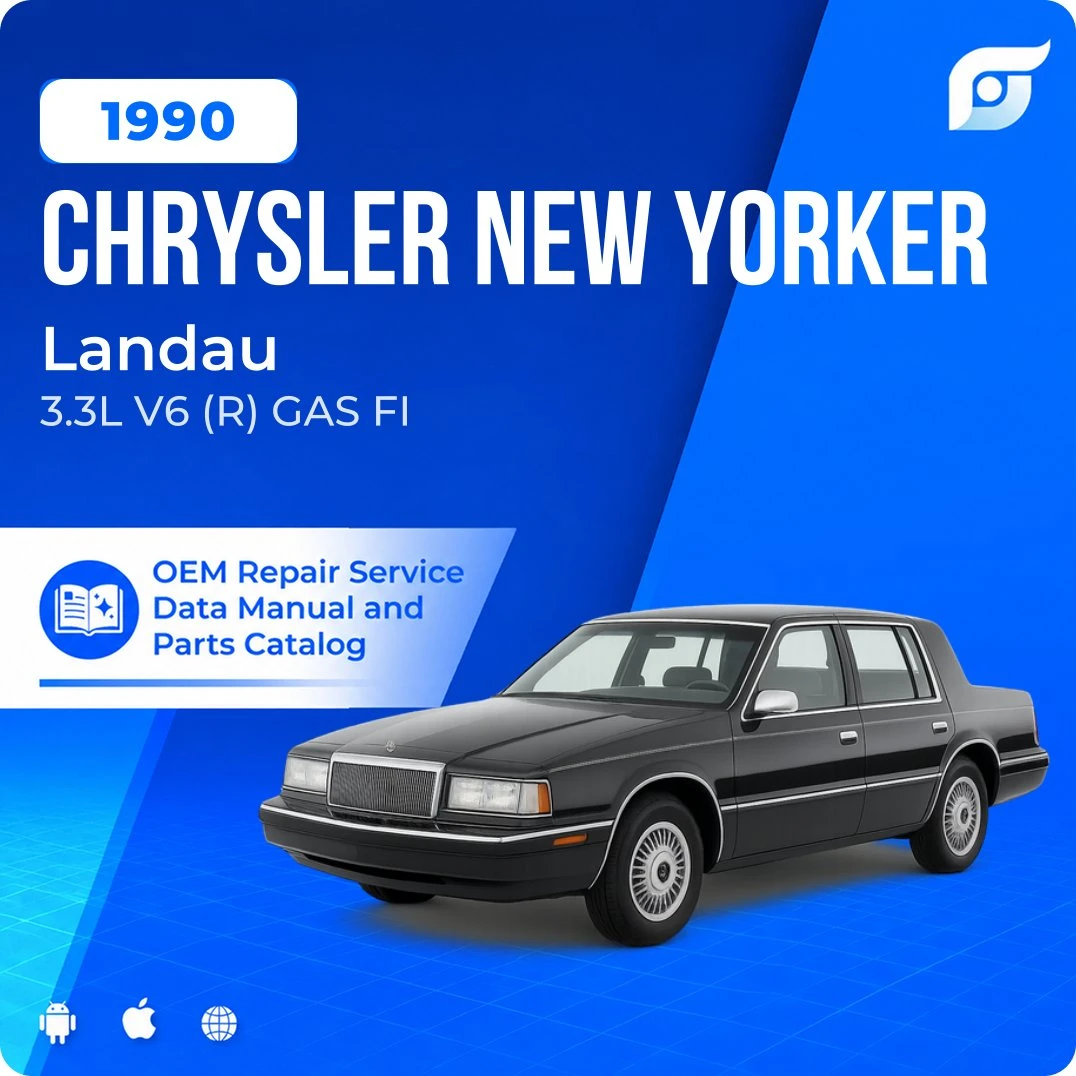 1990 Chrysler New Yorker Landau - OEM Repair Service Manual
