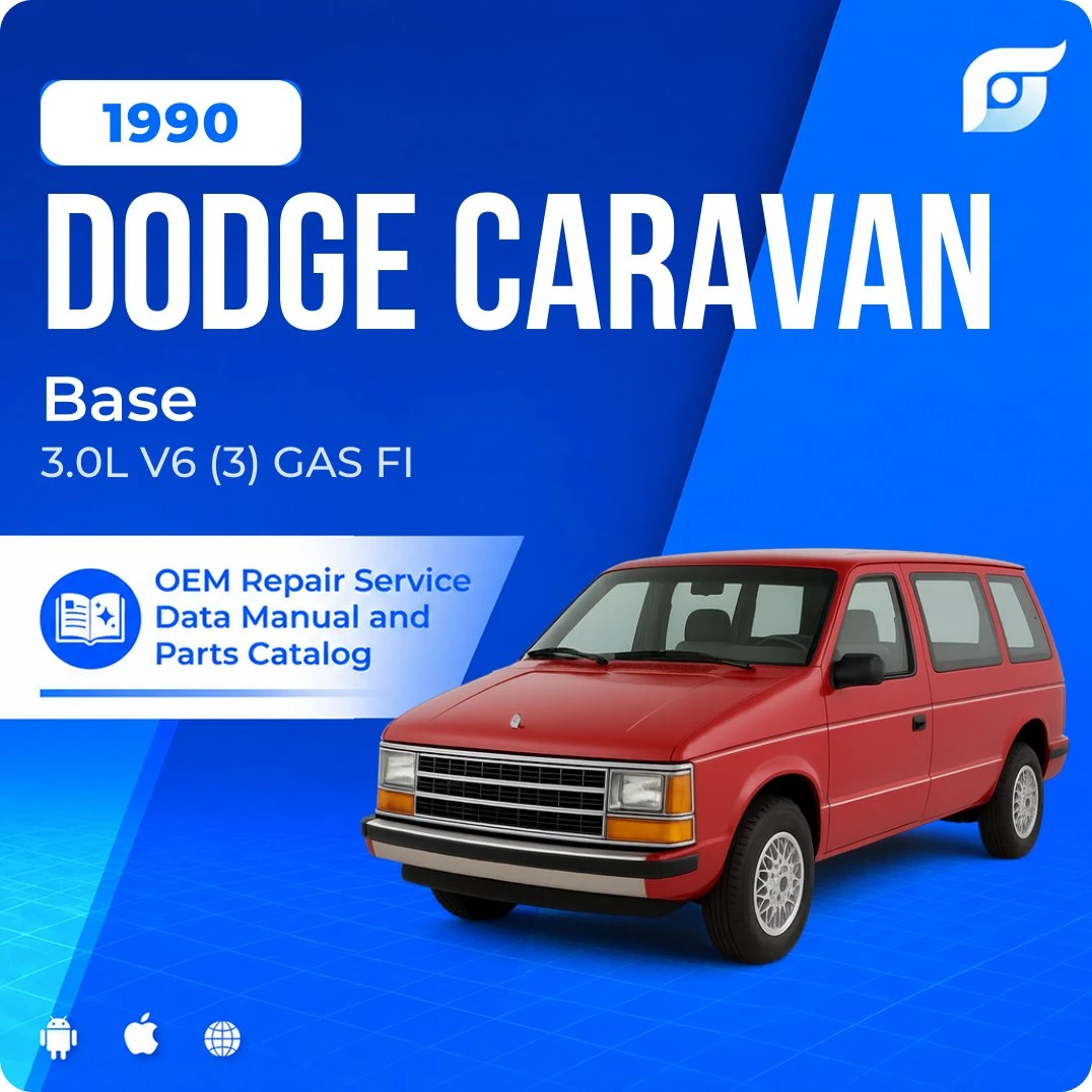 1990 Dodge Caravan Base - OEM Repair Service Manual