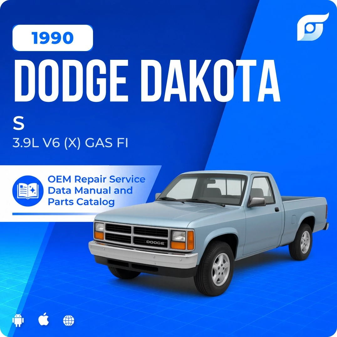 1990 Dodge Dakota S - OEM Repair Service Manual