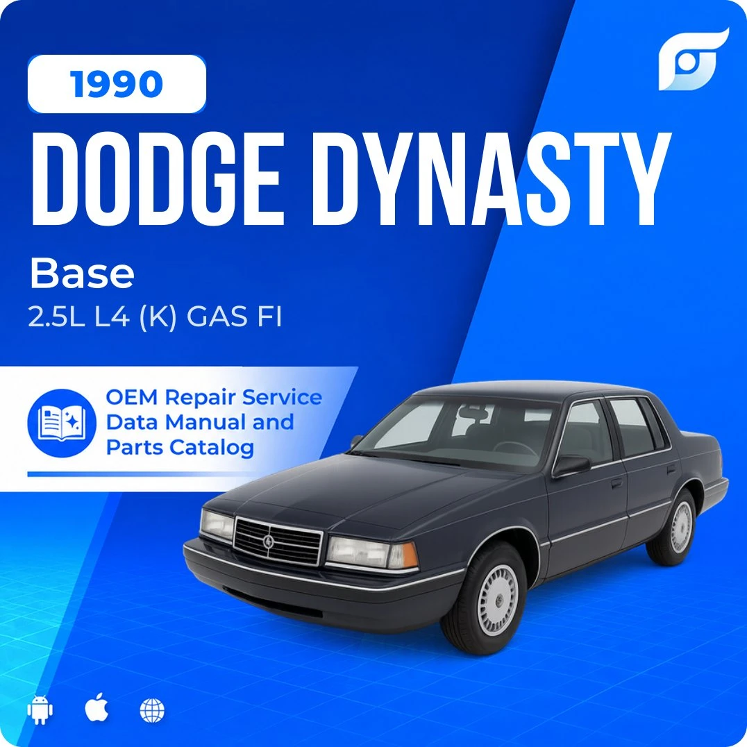 1990 Dodge Dynasty Base - OEM Repair Service Manual