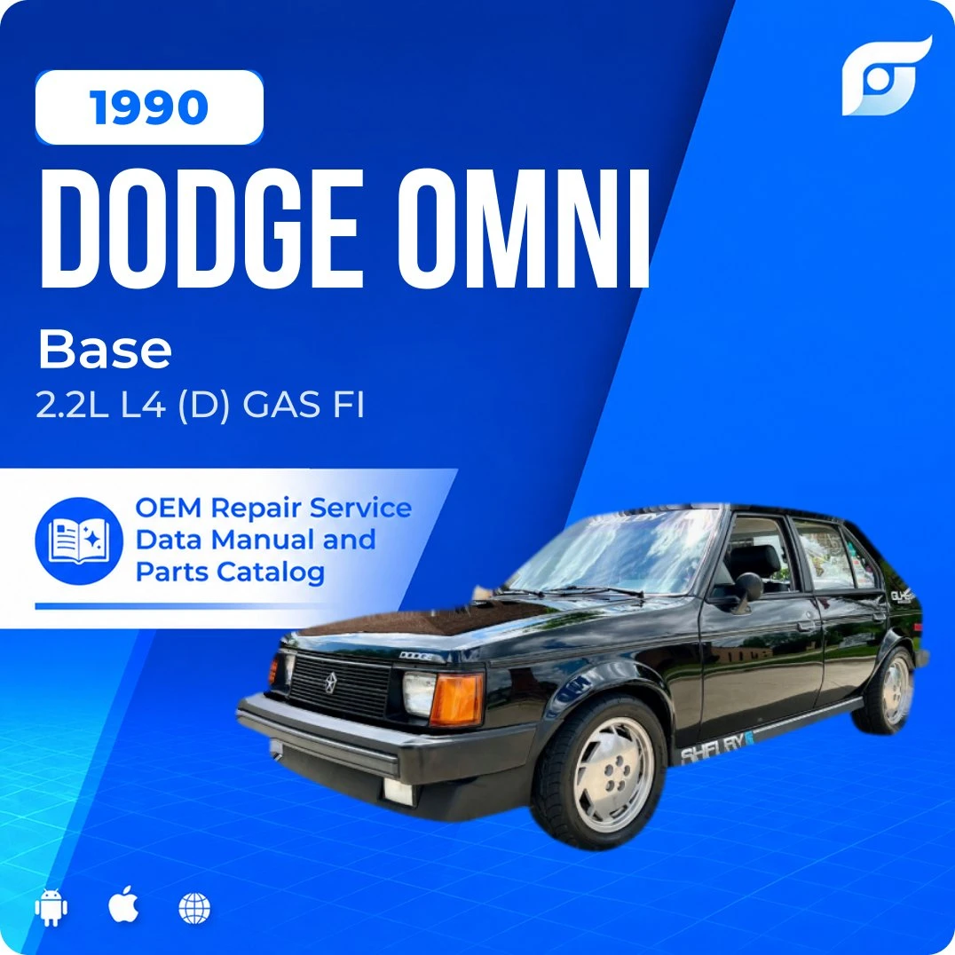 1990 Dodge Omni Base - OEM Repair Service Manual