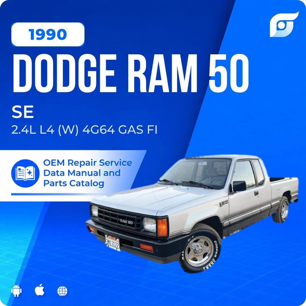 1990 Dodge Ram 50 SE - OEM Repair Service Manual