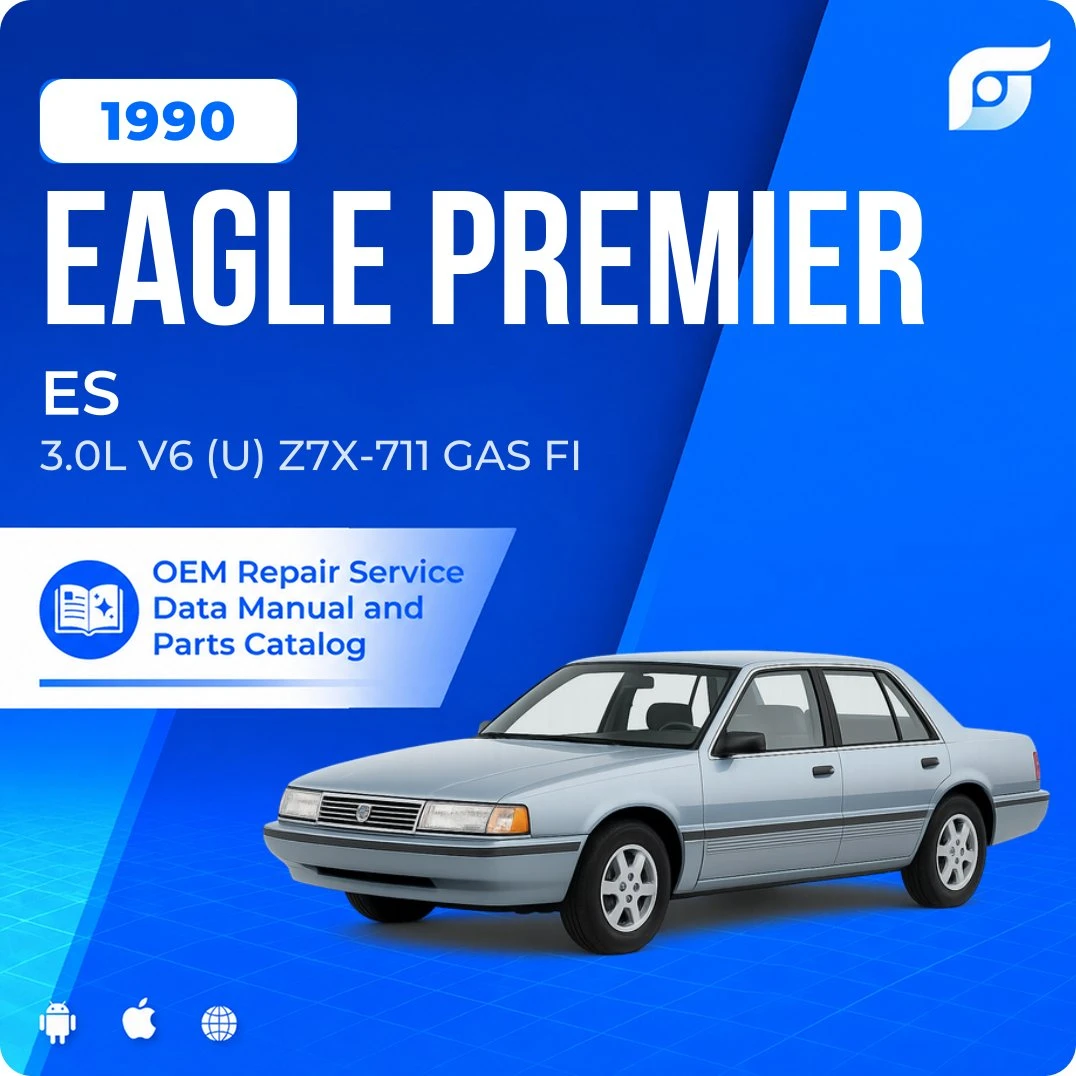 1990 Eagle Premier ES - OEM Repair Service Manual