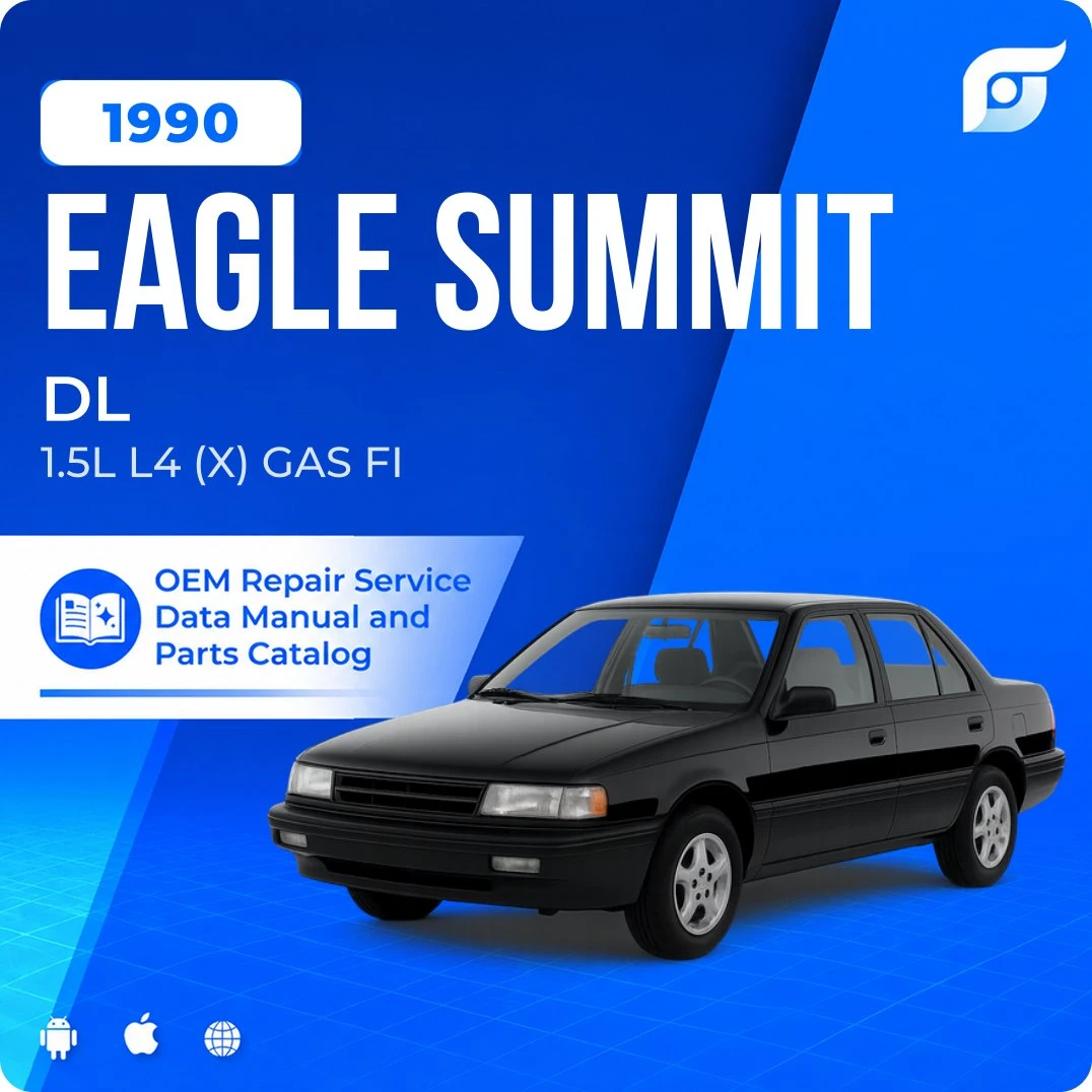 1990 Eagle Summit DL - OEM Repair Service Manual