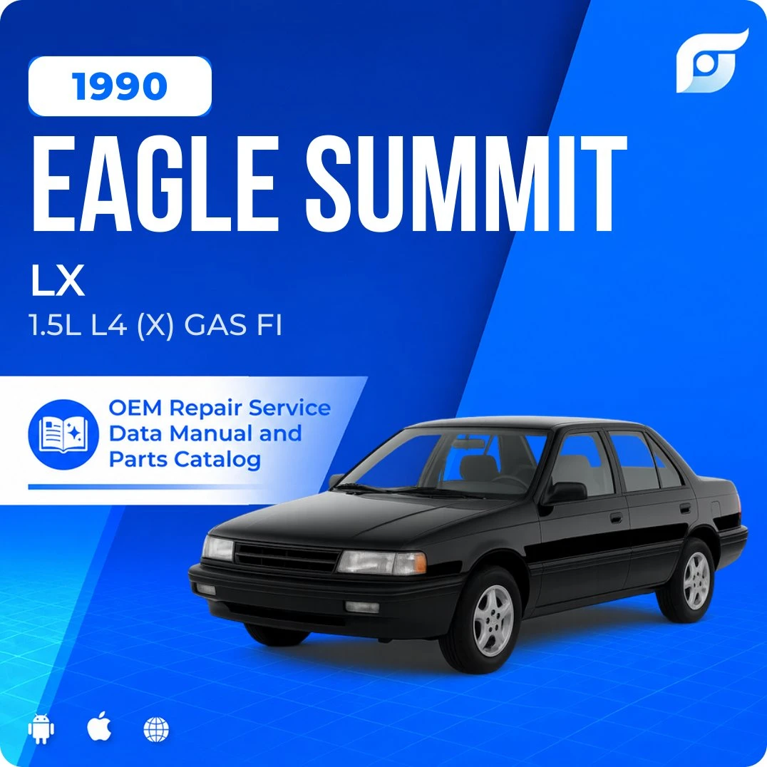 1990 Eagle Summit LX - OEM Repair Service Manual
