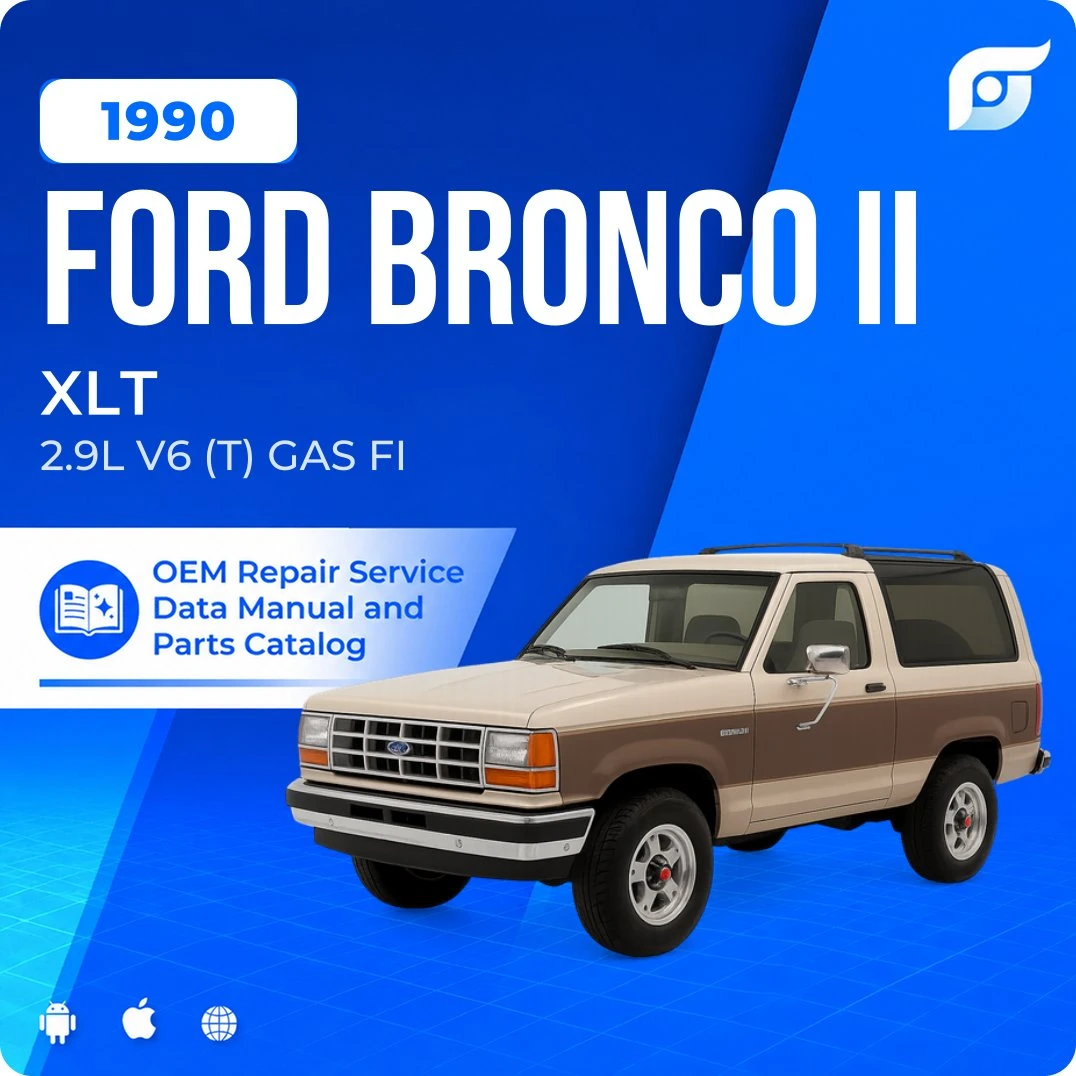 1990 Ford Bronco II XLT - OEM Repair Service Manual